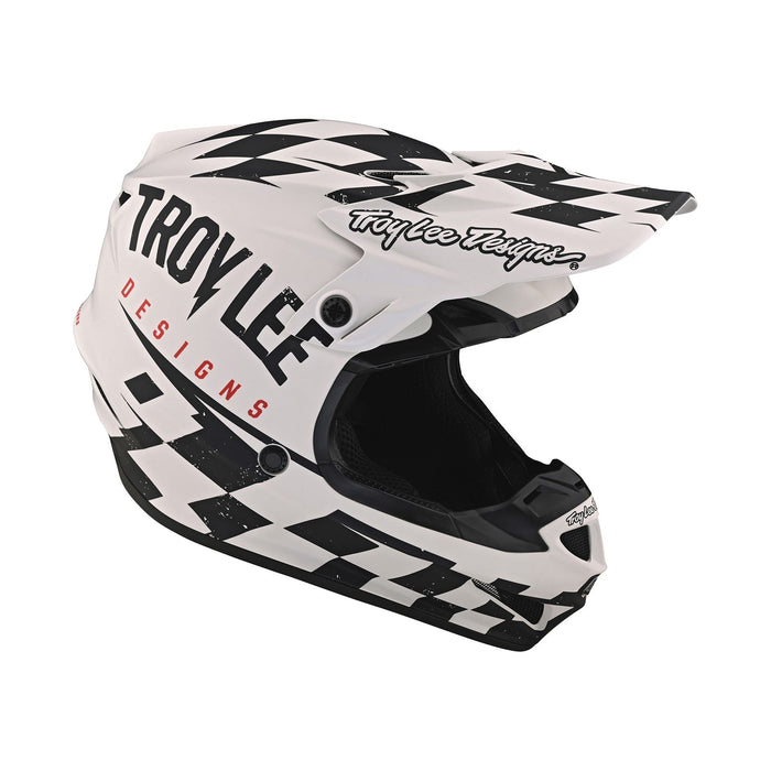 Troy Lee Designs SE4 Polyacrylite Race Shop Helmet