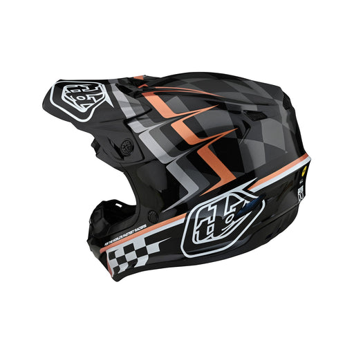 Troy Lee Designs SE4 Polyacrylite Warped Helmet