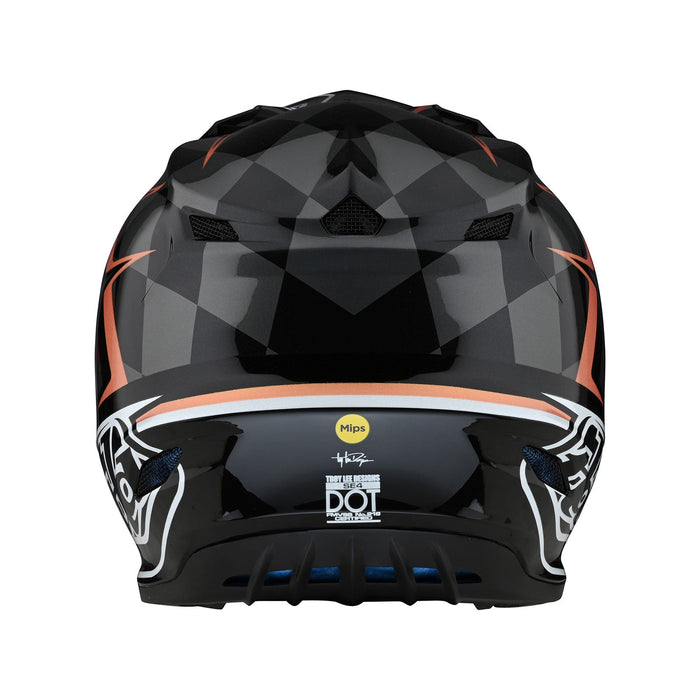 Troy Lee Designs SE4 Polyacrylite Warped Helmet