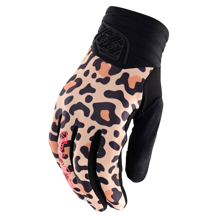 Troy Lee Designs Womens Luxe Leopard Gloves