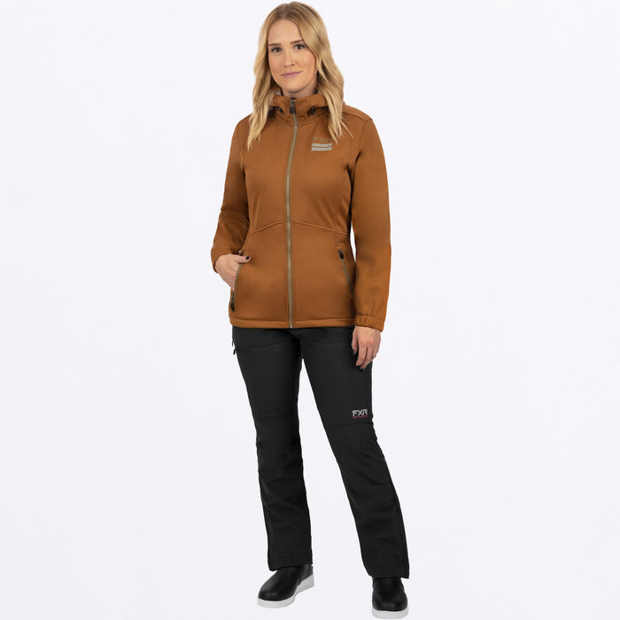 FXR Womens Ridge Softshell Hoodie