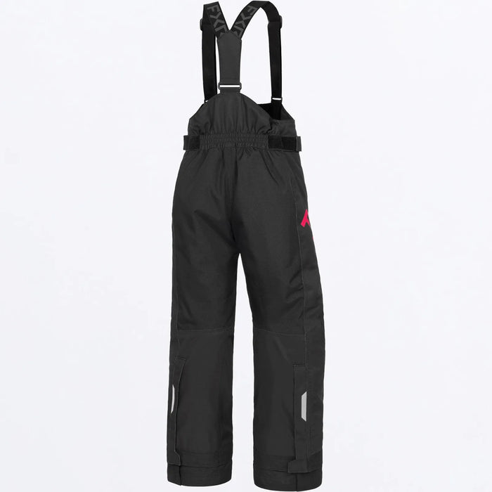 FXR Child Clutch Pant 2027 - Black/Razz, view 2