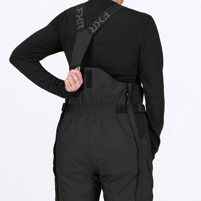 FXR Womens Excursion FX Bib Pant - Black, view 8