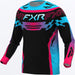 FXR Podium MX Jersey 2027 - Black/Razz/Sky, front view