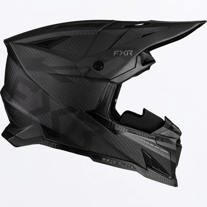 FXR Helium Alpha Carbon Snow MIPS Helmet - Shadow, view 4