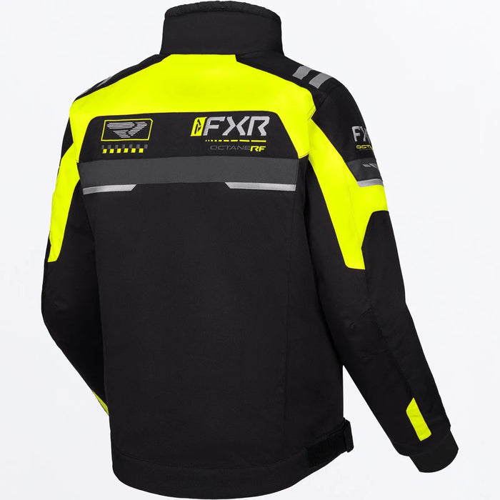 FXR Mens Octane RF Jacket - Black/HiVis, view 2