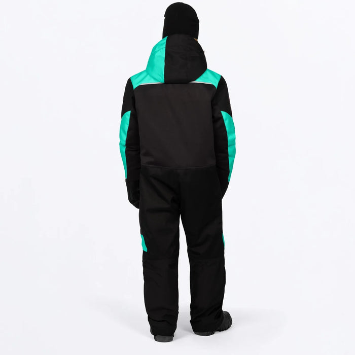 FXR Youth Revo Monosuit - Black/Mint/Razz, view 3