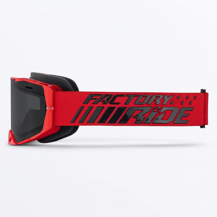 FXR FXR Factory Ride Goggle - Red, view 2
