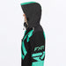 FXR Womens Cold Cross CX Lite Monosuit 2027 - Black/Asphalt/Mint, view 10