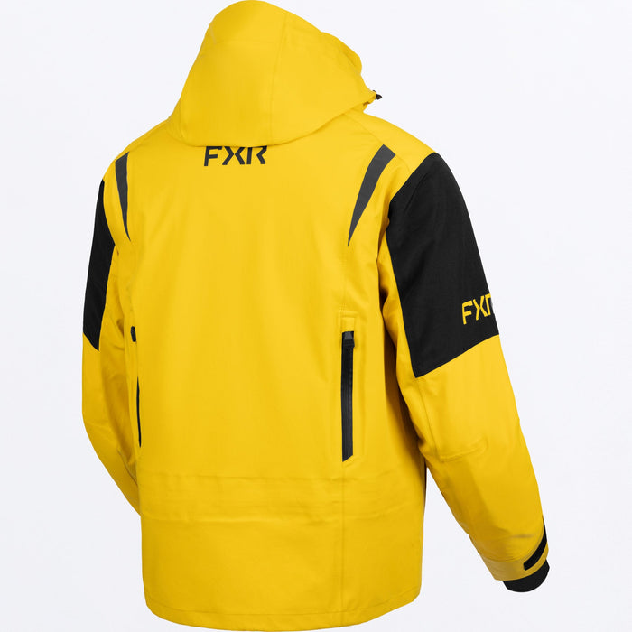 FXR Mens Uninsulated Ridge Pro Trilaminate Jacket