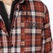 FXR Mens Insulated HD Flannel Jacket - Maroon/Navy, view 5
