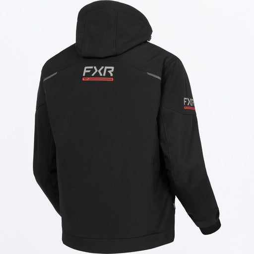 FXR Mens Evolution FX Tech Shell Jacket - Black, view 2