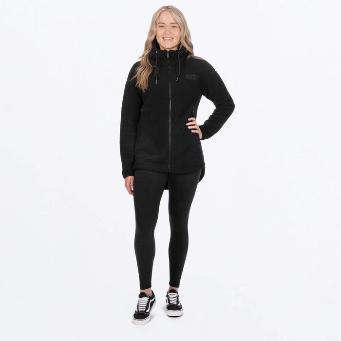 FXR Womens Sapphire Sherpa Jacket 2027 - Black, view 3