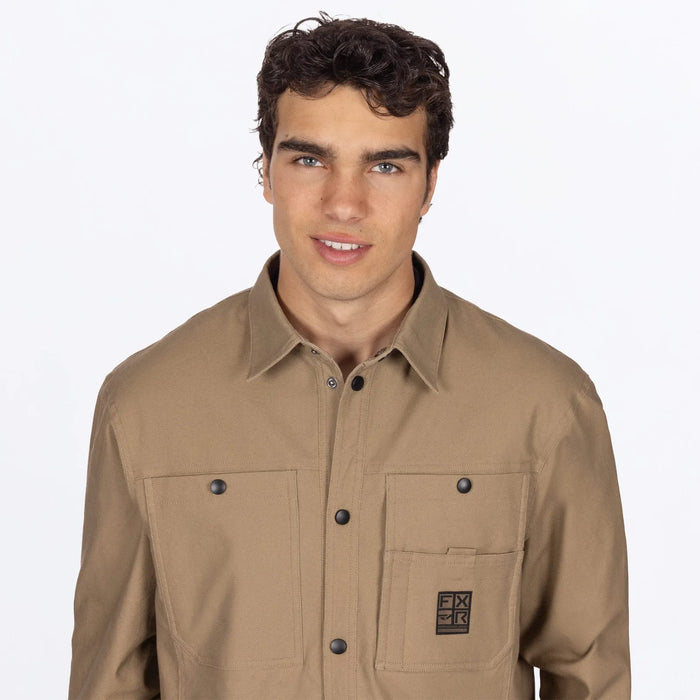 FXR Mens Roughneck Canvas Shirt-Jac - Canvas, view 4