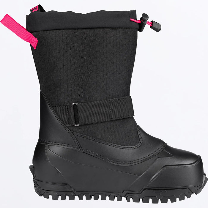 FXR Youth Boost Boot 2027 - Black/Razz, view 6