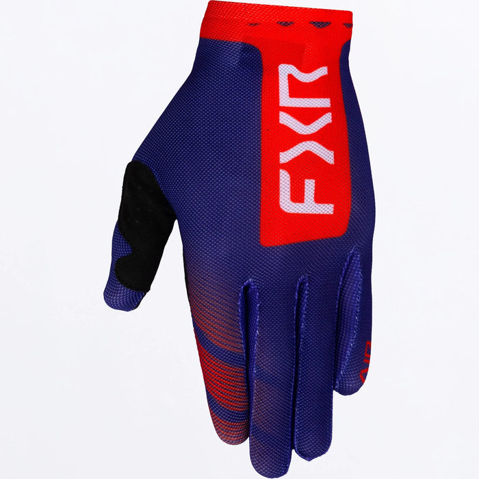 FXR Pro-Fit Air MX Glove 2026 - Navy/Red, view 2