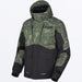 FXR Mens Excursion FX Jacket - Black/Moss Shift Cover, view 2