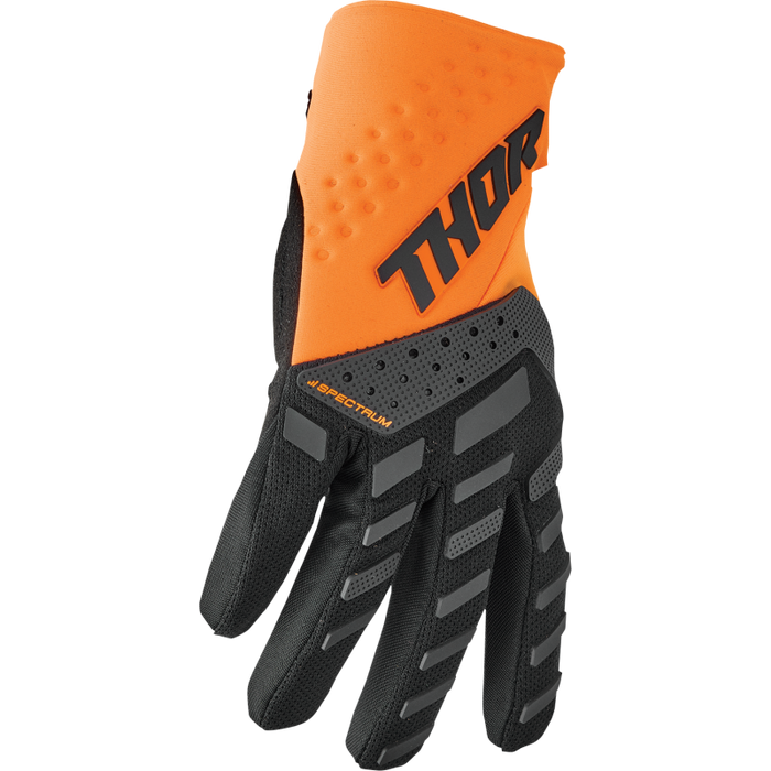 Thor Mens Spectrum Gloves - Orange/Black