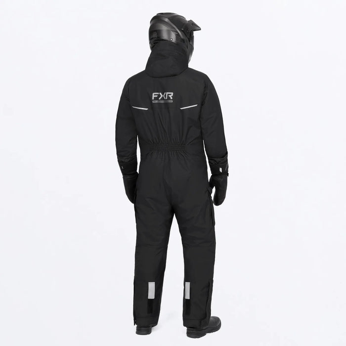 FXR Mens Evolution F.A.S.T. Insulated Monosuit - Black, view 2