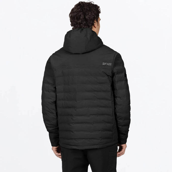 FXR Mens Podium Windproof Quilted Jacket - Black, view 2