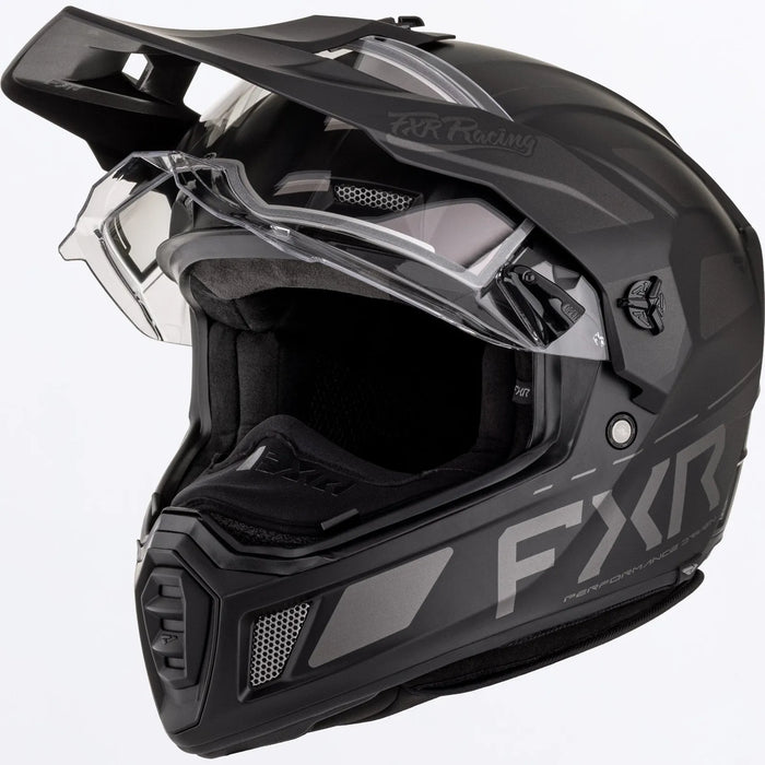 FXR Clutch X Pro Helmet 2027 - Black Ops, view 6