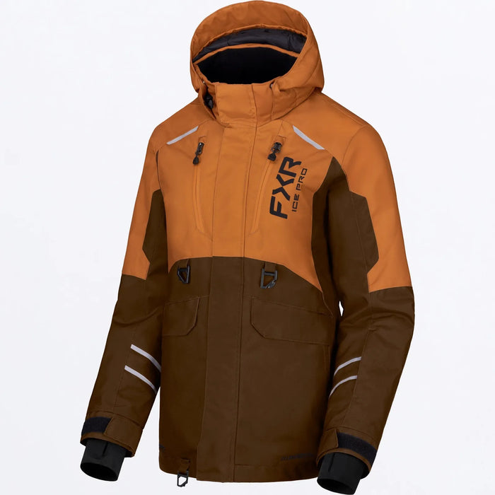 FXR Womens Excursion FX Jacket - Dark Cedar/Umber, front view
