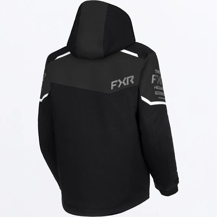 FXR Youth Helium Jacket 2027 - Black/Asphalt, view 2