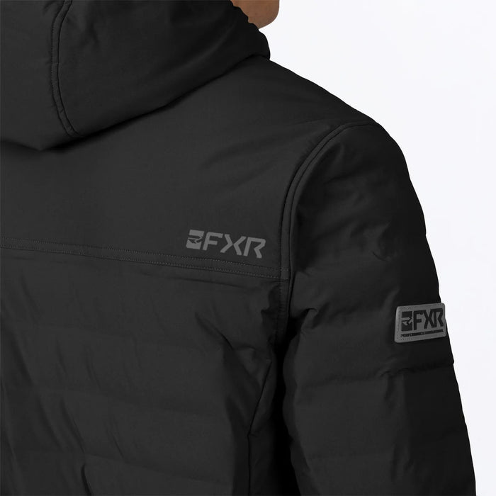FXR Mens Podium Windproof Quilted Jacket - Black, view 4