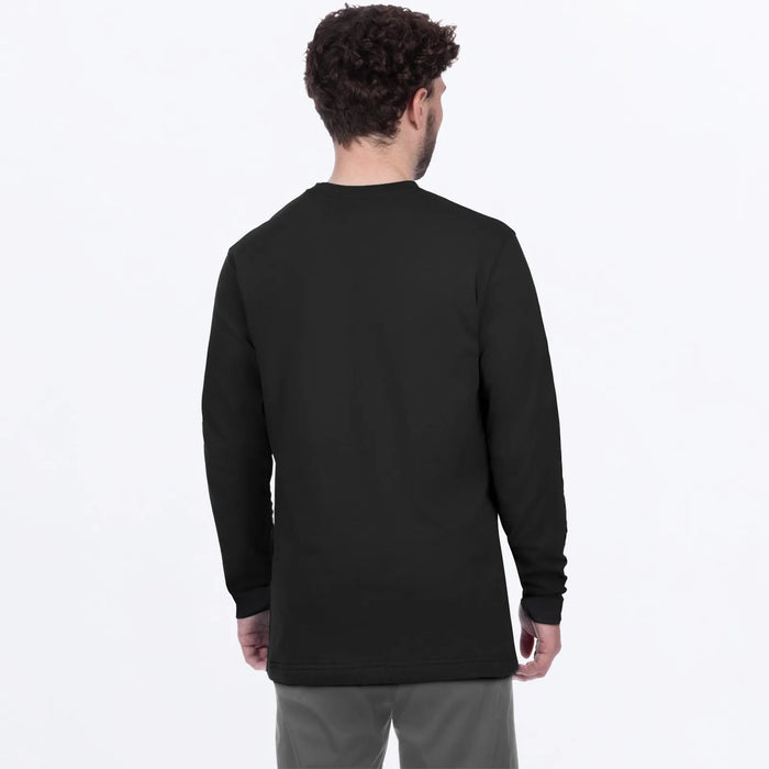 FXR Mens Mitered Premium Longsleeve - Black/Gold, view 2