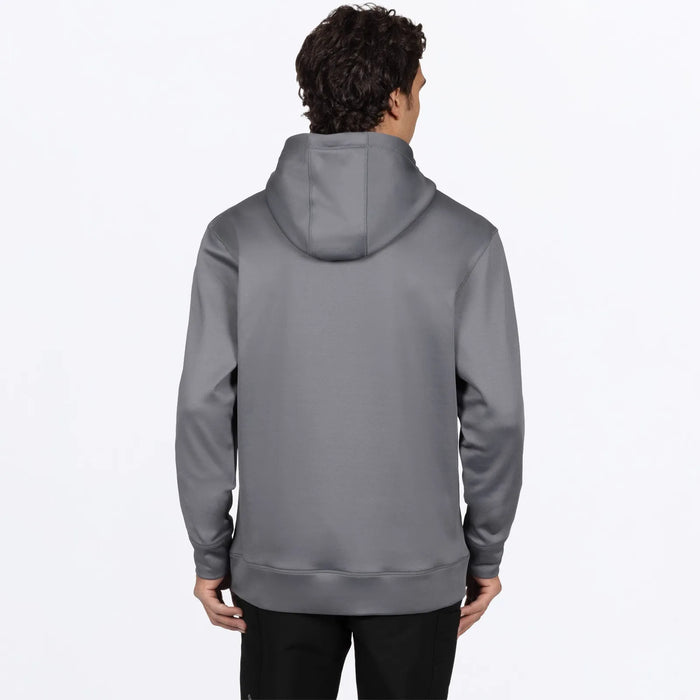FXR Mens Hydrogen Tech Pullover Hoodie - Char/Cobalt, view 2