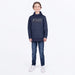 FXR Youth Hydrogen Tech Pullover Hoodie - Midnight/Orange, view 4