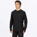 FXR Mens Surge Bamboo Longsleeve - Black, front view
