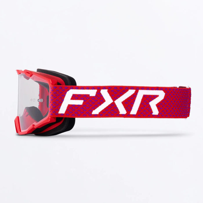 FXR Maverick Prime MX Goggle - Red/White, view 2