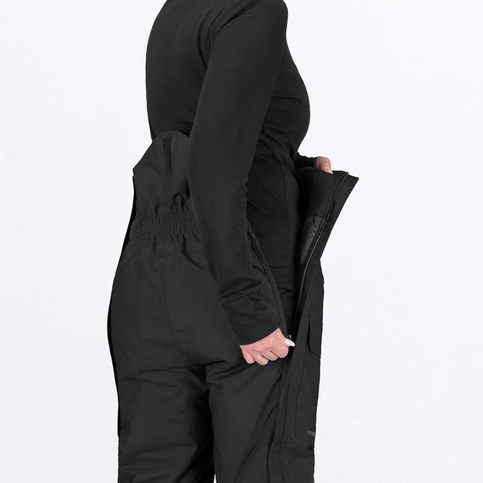 FXR Womens Excursion FX Bib Pant - Black, view 9