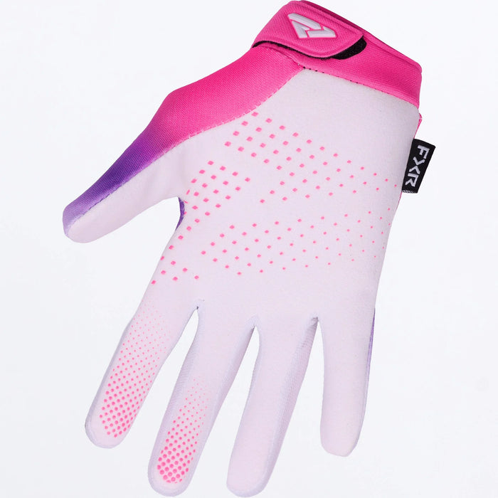 FXR Youth Reflex MX Glove 2027 - Pink/Purple, view 2