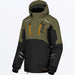 FXR Womens Excursion FX Jacket - Black/Moss, view 2