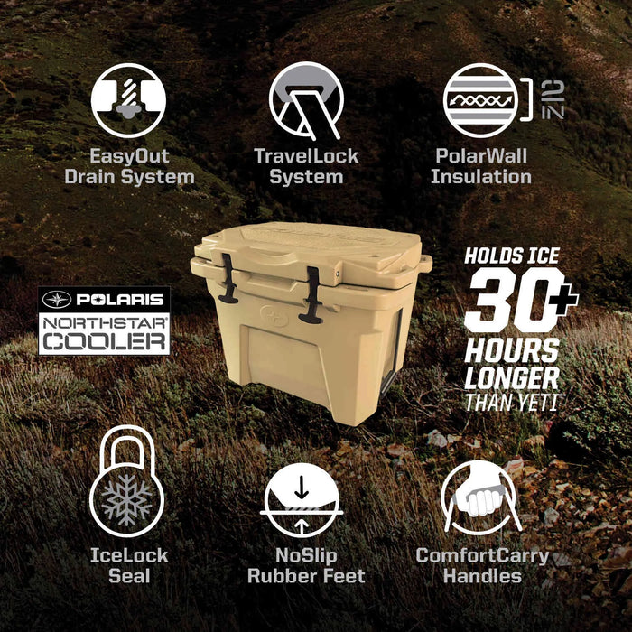 Polaris Limited Edition Blue NorthStar Cooler, 30 Qt.