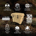 Polaris Limited Edition Blue NorthStar Cooler, 30 Qt.