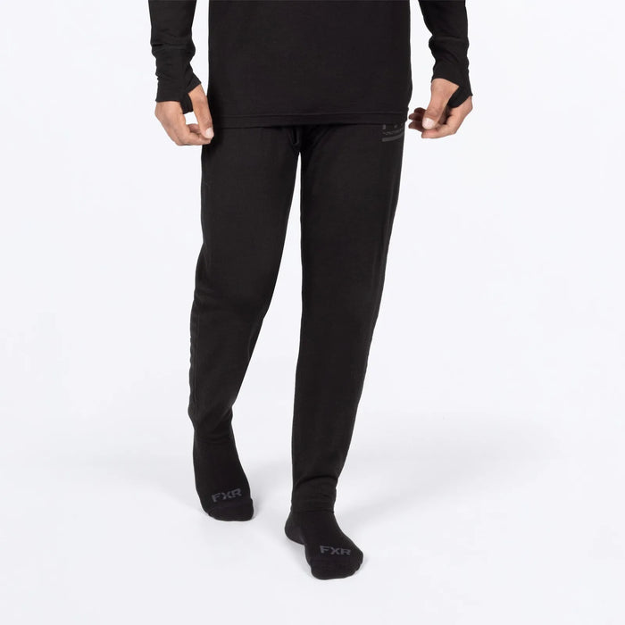 FXR Mens Tenacious Merino Pant 2027 - Black, front view