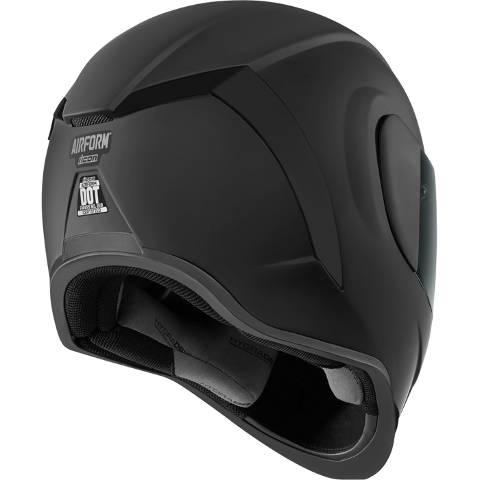 Icon Airform Dark Rubatone Black Full-Face Helmet