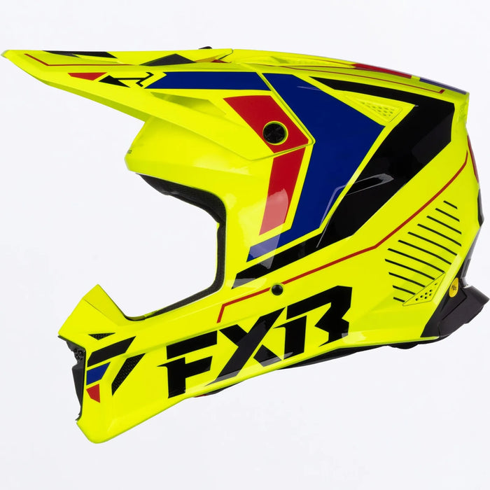 FXR Youth Apex MX Helmet - Voltage, view 2