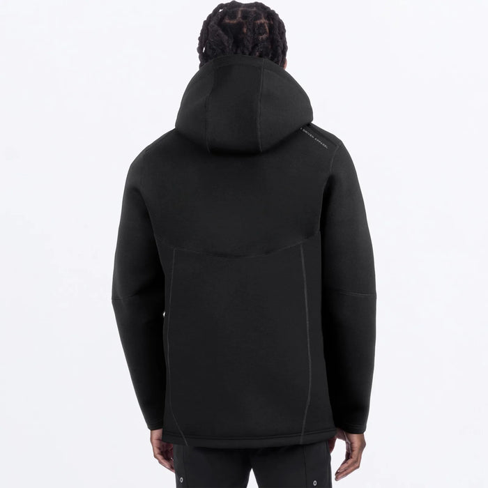 FXR Mens Altitude Tech 1/4 Zip Hoodie - Black Ops, view 2