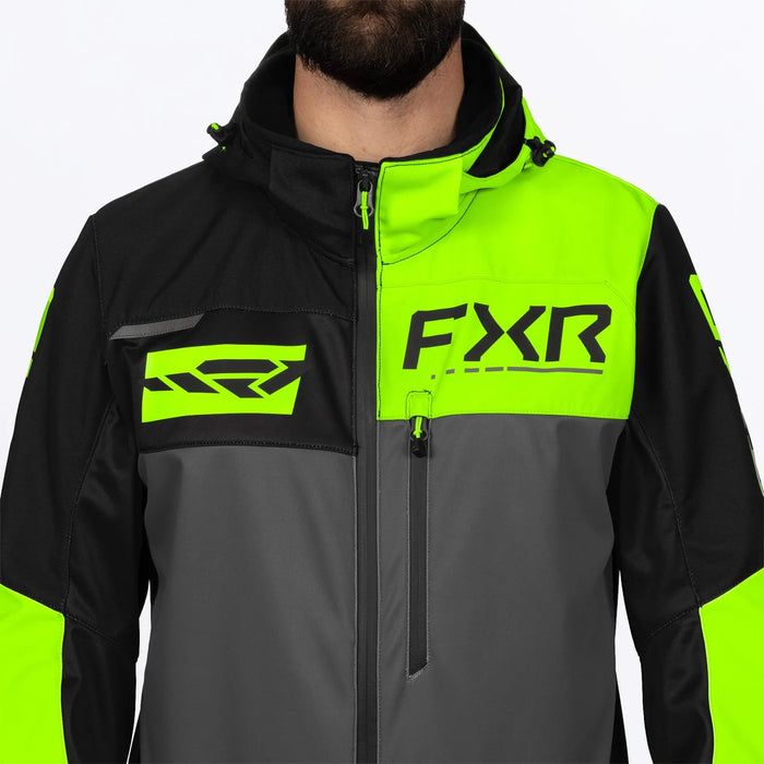 FXR Mens Revo Lite Monosuit - Lime/Ti/Black, view 3