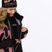 FXR Womens Cold Cross CX F.A.S.T. Monosuit - Black/Rose, view 11
