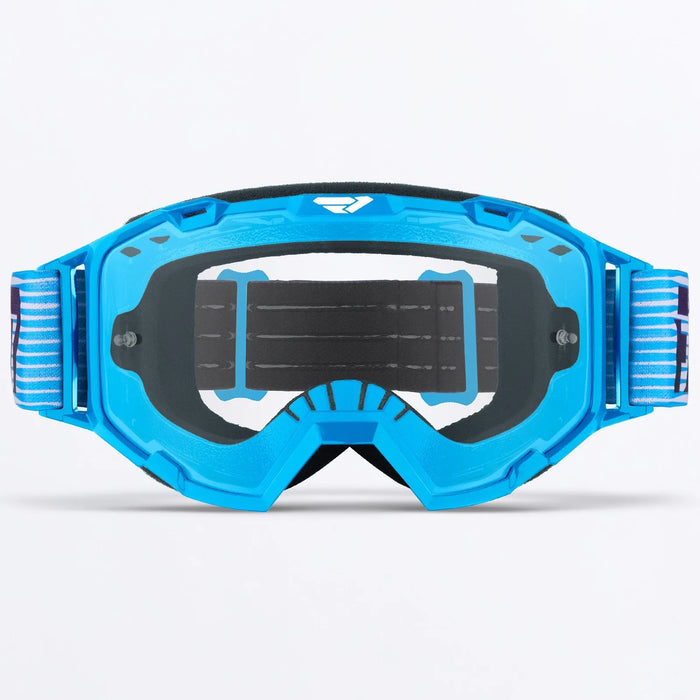 FXR Maverick Prime MX Goggle - Sky/Purple, view 5