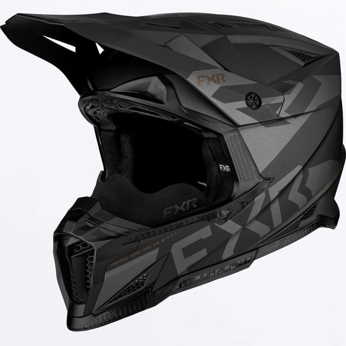 FXR Helium Alpha Snow Helmet - Ops, front view