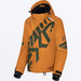 FXR Womens Cold Cross CX Jacket - Umber/Army, front view