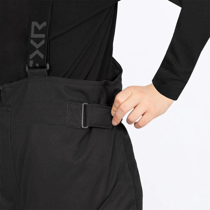 FXR Youth Clutch Pant 2027 - Black/Red, view 4