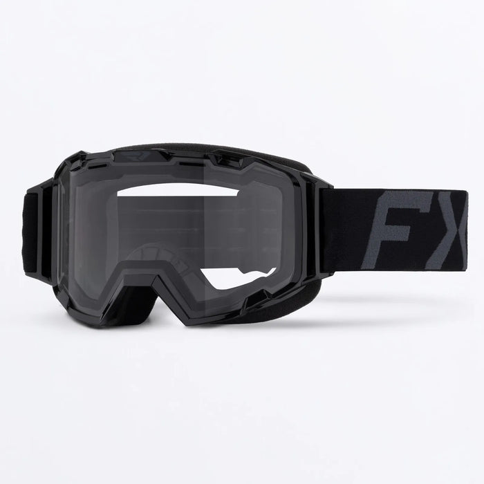 FXR Youth Maverick Clear Goggle 2027 - Ops, front view
