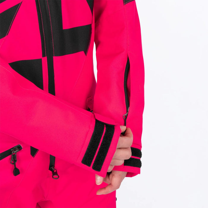 FXR Womens Cold Cross CX F.A.S.T. Monosuit - Razz, view 5